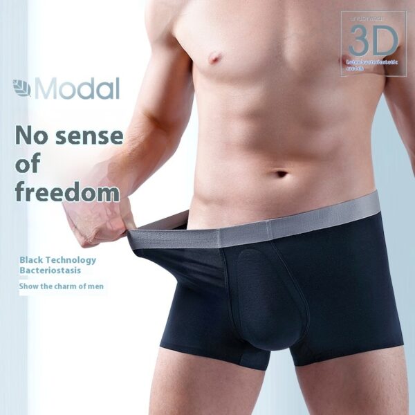 Comfortable Breathable Copper Ion Antibacterial Crotch Seamless Underwear - Image 4