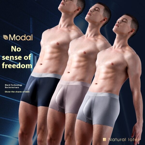 Comfortable Breathable Copper Ion Antibacterial Crotch Seamless Underwear - Image 9