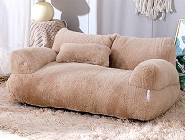 Luxury Cat Bed Sofa Winter Warm Cat Nest Pet Bed For Small Medium Dogs Cats Comfortable Plush Puppy Bed Pet Supplies - Image 4