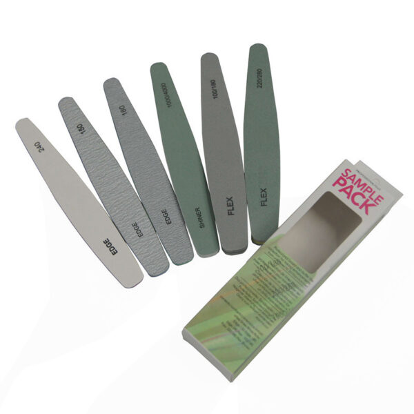 Nail File 6 Piece Nail Set Sponge Polishing Strip Nail Polishing - Image 5