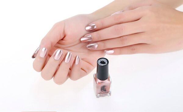 Stainless Steel Color Mirror Silver Nail Polish - Image 5