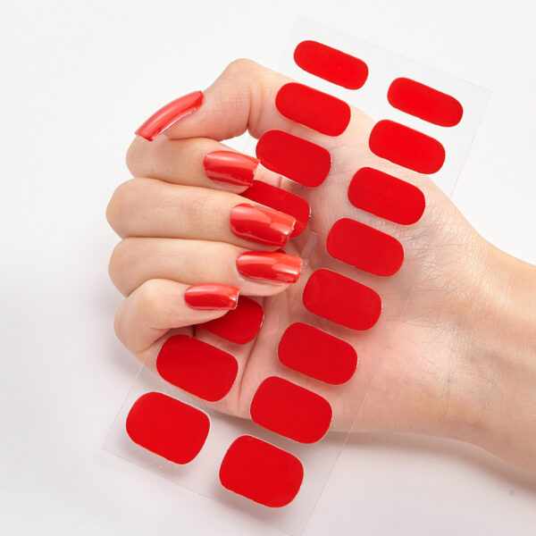 Nail Sticker Letter Color Nail Art Sticker Full Sticker - Image 8