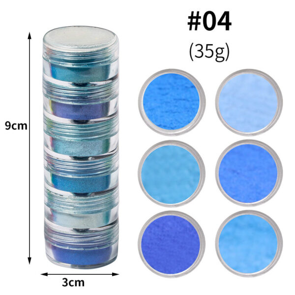 6 Colors Optional Pearl Powder Dyed Powder - Image 3