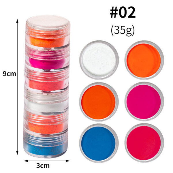 6 Colors Optional Pearl Powder Dyed Powder - Image 6