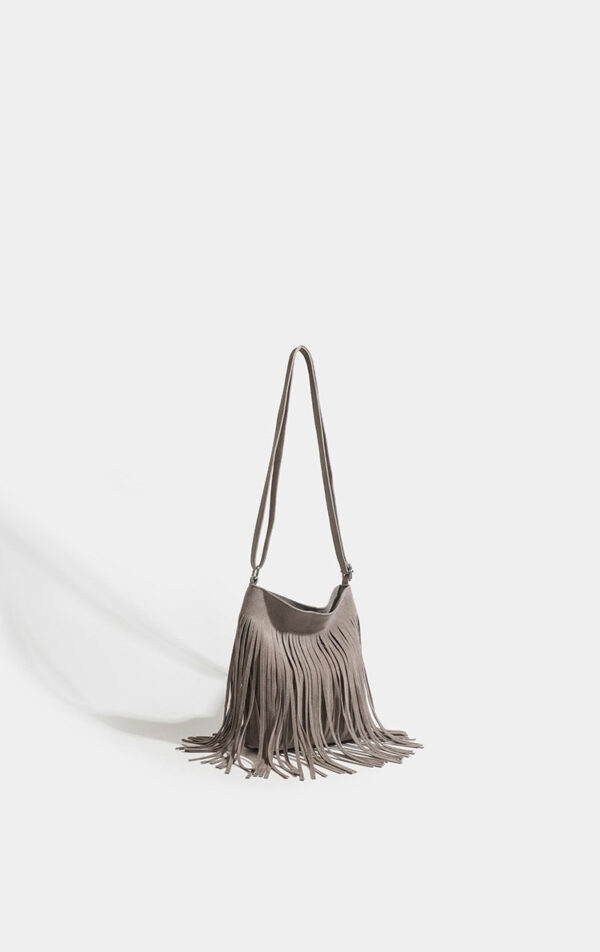 Artistic Tassel Simple And Popular Shoulder Bag - Image 9