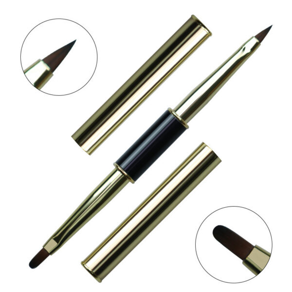 Double-ended Nail Art Stripes Line Liner DIY Brush - Image 2