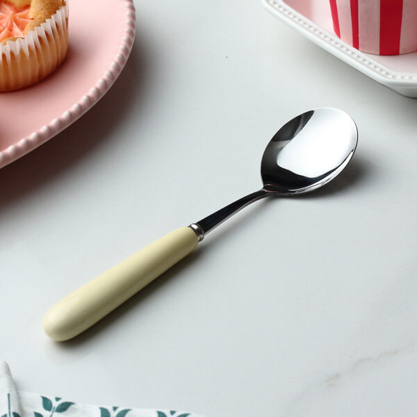 Candy Colored Ceramic Stainless Steel Spoon - Image 5