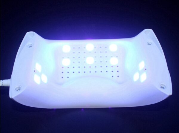 Led UV Lamp 12pcs LED Nail Dryer for ALL Nail Gel Polish Manicure With Timer button Sensor Nail Art Tools - Image 4