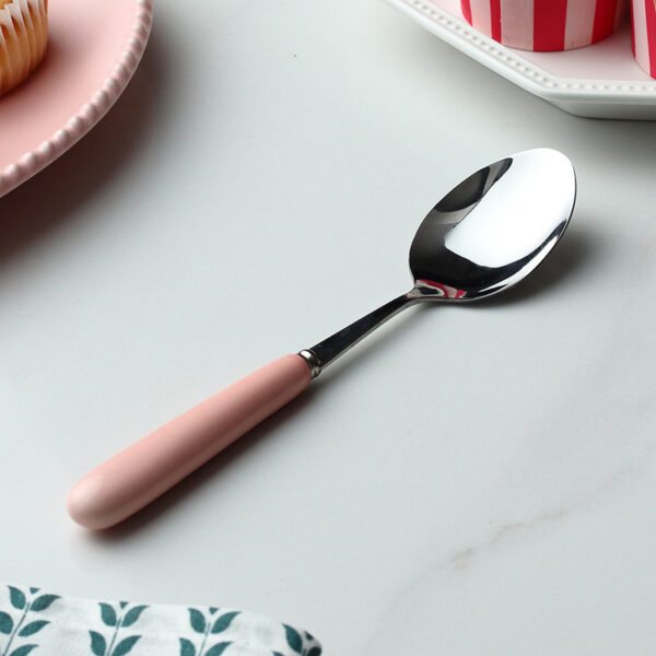 Candy Colored Ceramic Stainless Steel Spoon - Image 6