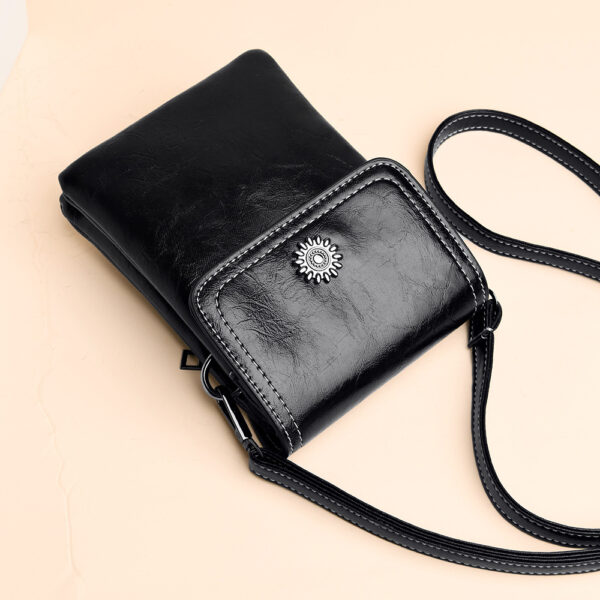 Fashion Simple Large Capacity Mobile Phone Bag Mini Crossbody Bag - Image 5