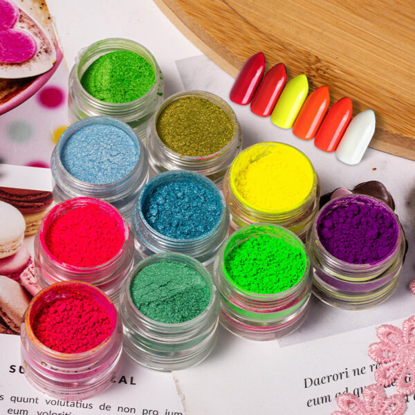 6 Colors Optional Pearl Powder Dyed Powder - Image 2