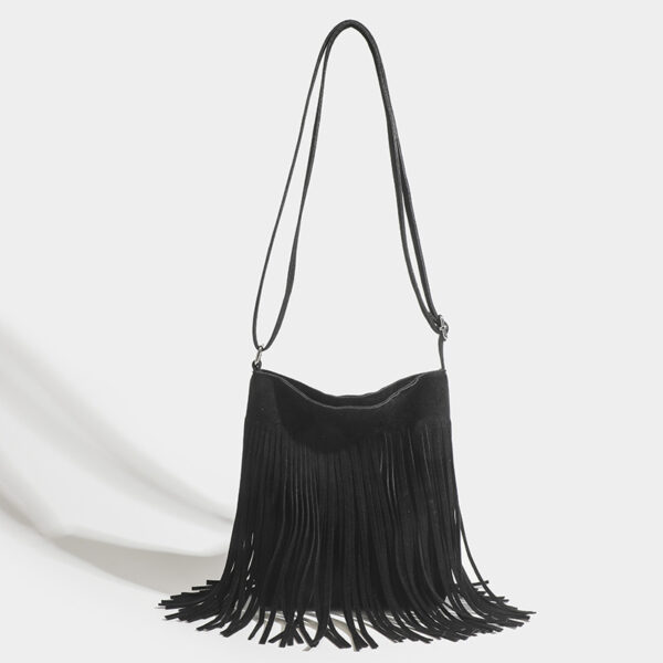 Artistic Tassel Simple And Popular Shoulder Bag - Image 6