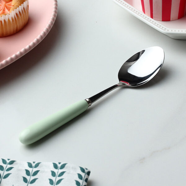 Candy Colored Ceramic Stainless Steel Spoon - Image 8