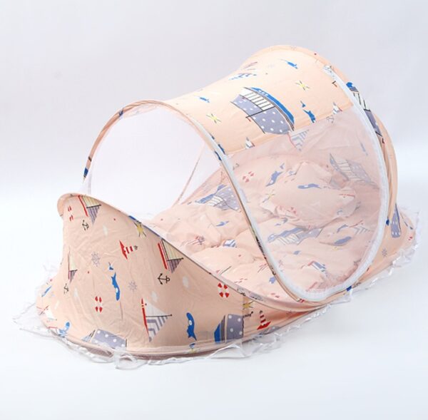 Foldable  Baby Bed Net With Pillow Net 2pieces Set - Image 9