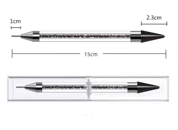 Nail Enhancement Double-headed Embossing Silicone Pen - Image 5