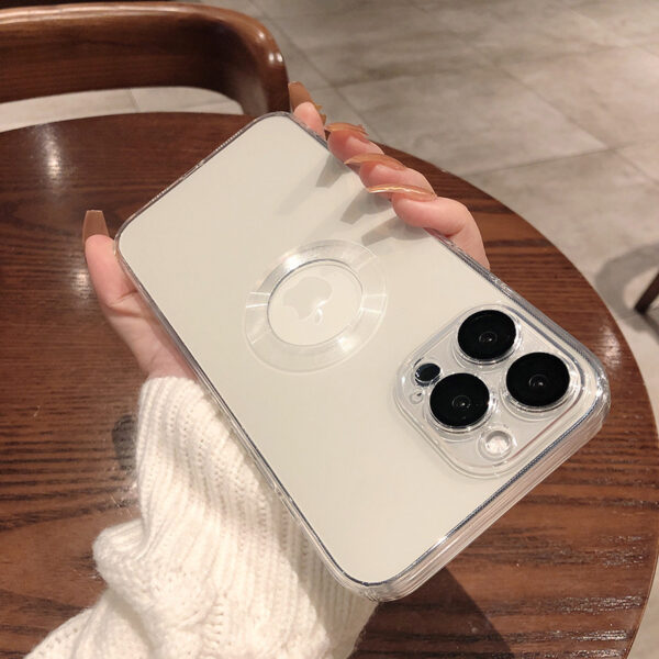 Phone Case With Camera Protector Advanced Electroplating Integrated With Lens Protector Phone Case For Iphone12 13promax Simple 11 Soft - Image 10