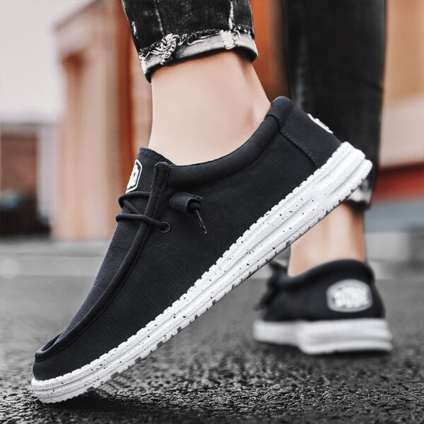 Men's Canvas Shoes Breathable Sports Casual Borad Shoes - Image 2