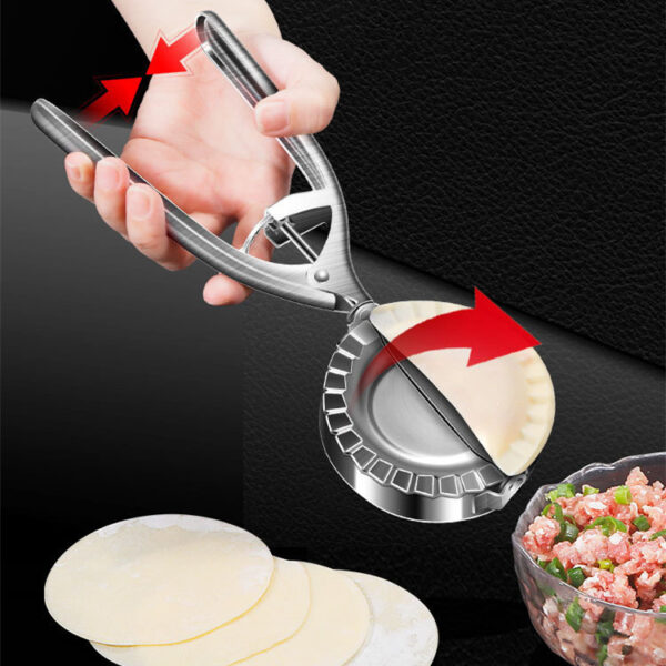 Kitchen Dumpling Mold Stainless Steel Dumpling Machine Pressing Home Baking Tool Skin Press Tool Dumpling Noodle Manual Kitchen Gadgets - Image 7