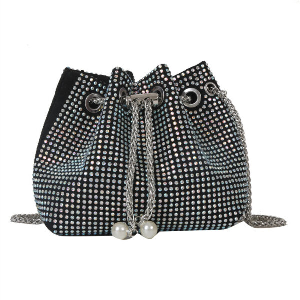 Diamond Drawstring High-grade Chain Crossbody Bag - Image 9