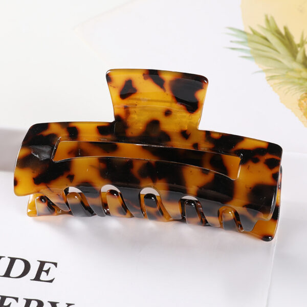 European And American Popular Hair Accessories Ingot Moire Clip - Image 8